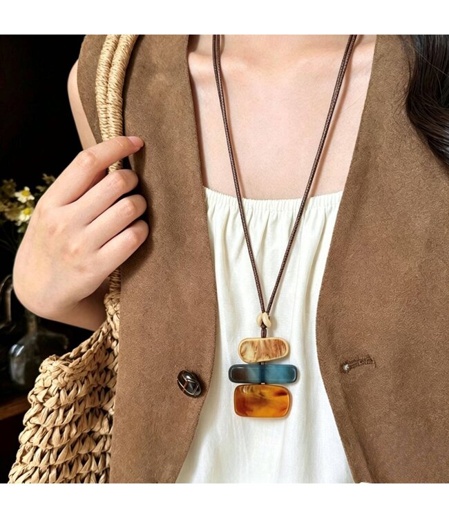 Resin Style Necklace
