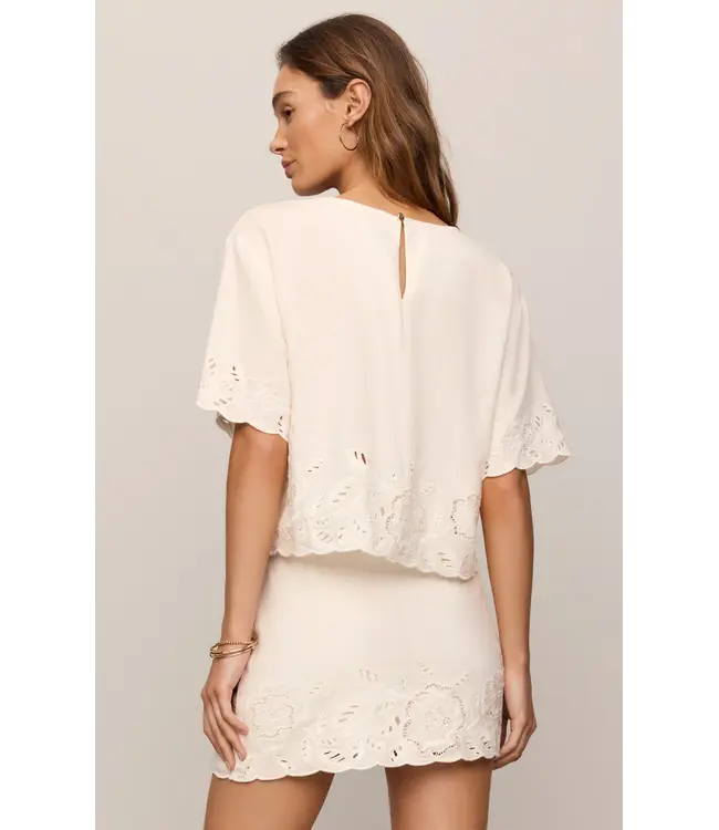 Z Supply Daya Embroidered Top