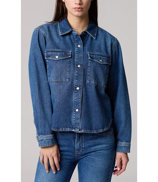 Mavi Tia Boxy Denim Shirt