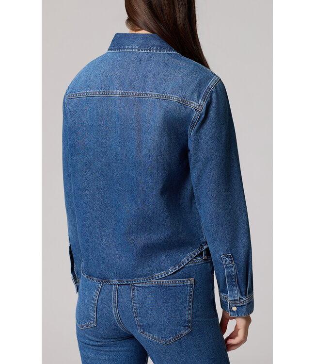 Mavi Tia Boxy Denim Shirt