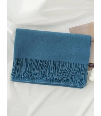 Keep Warm Tasseled Shawl