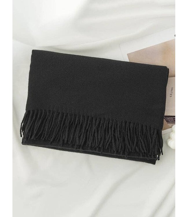 Keep Warm Tasseled Shawl