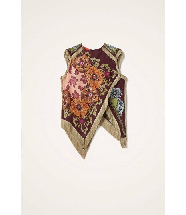 Fancy for Fringe Cross Top