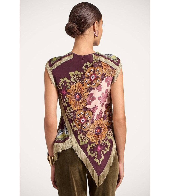 Fancy for Fringe Cross Top