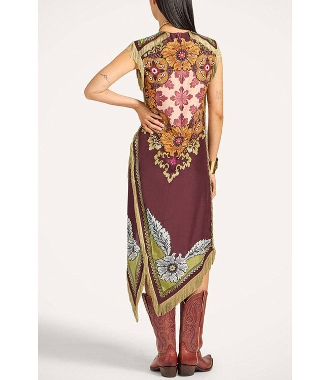 Fancy in Fringe Midi Dress