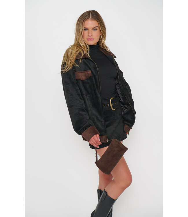 Show Me Your Mumu Maverick Bomber Jacket
