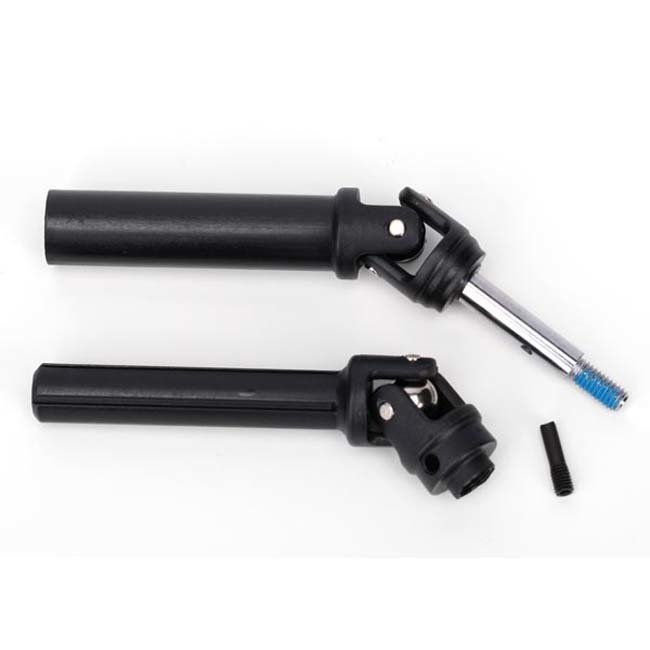 TRX-6852X Traxxas Driveshaft assembly, rear, heavy duty (1) (left or right) (fully assembled, ready to install)/ screw pin (1)