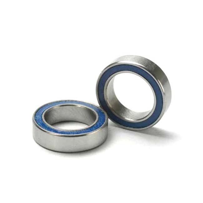 TRX-5119 Traxxas Ball bearings, blue rubber sealed (10x15x4mm) (2)