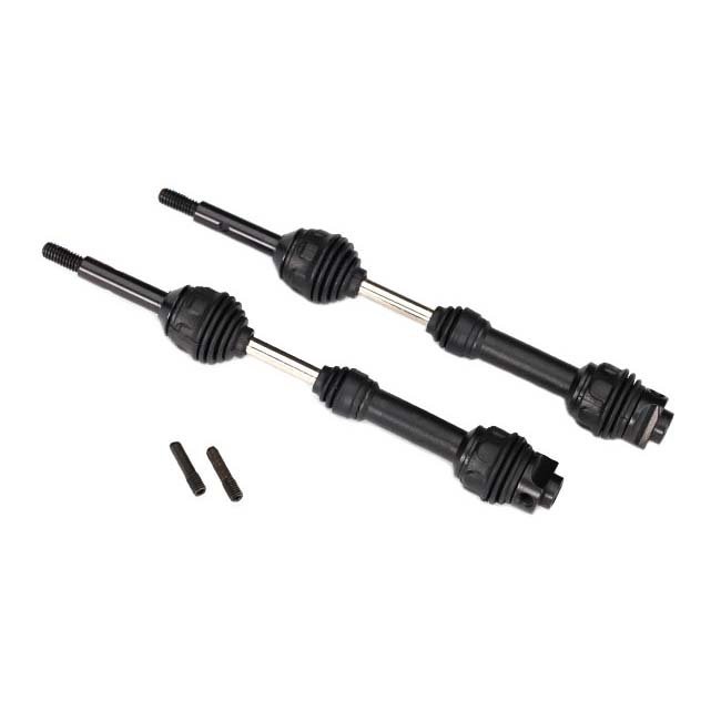 TRX - Traxxas TRX-6852R Traxxas Driveshafts, rear, steel-spline constant-velocity (complete assembly) (2)