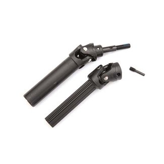 TRX - Traxxas TRX-8950 Driveshaft assembly, front or rear, Maxx Duty (1) (left or right) (fully assembled, ready to install)/ screw pin (1)