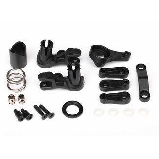 TRX - Traxxas TRX-6845X Traxxas Steering bellcranks/ servo saver/ servo saver spring/ servo spring retainer/servo horn, steering