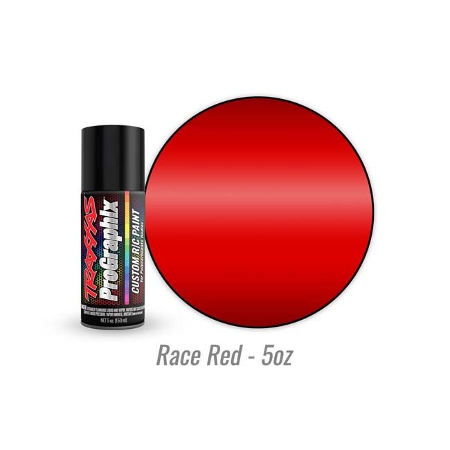 TRX-5057 Traxxas R/C body paint, Race Red (5 OZ aerosol)