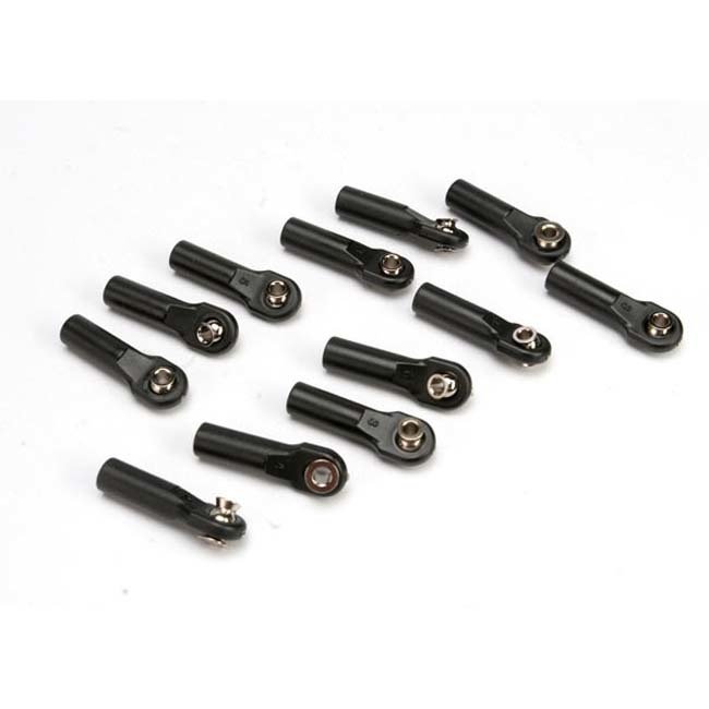 TRX-5525 Traxxas Rod ends (12)/ hollow balls (12)