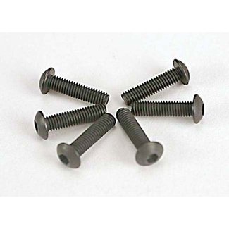 TRX - Traxxas TRX-2578 Traxxas Screws, 3x12mm button-head machine (hex drive) (6)