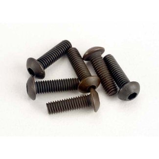 TRX - Traxxas TRX-2577 Traxxas Screws, 3x10mm button-head machine (hex drive) (6)