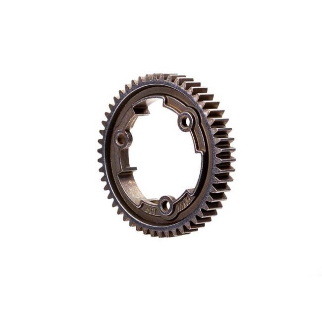 TRX-6448R Spur gear, 50-tooth, steel (wide-face, 1.0 metric pitch)