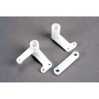 TRX - Traxxas TRX-3743 Traxxas Steering bellcranks (l&r)/ draglink