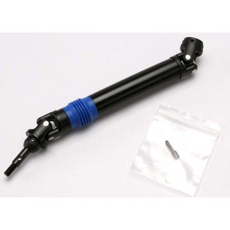 TRX - Traxxas TRX-5451X Traxxas Driveshaft assembly (1), left or right (fully assembled, ready to install)/ 4x15mm screw pin (1)