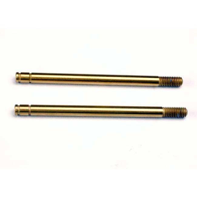 TRX - Traxxas TRX-1664T Traxxas Shock shafts, hardened steel, titanium nitride coated (long) (2)