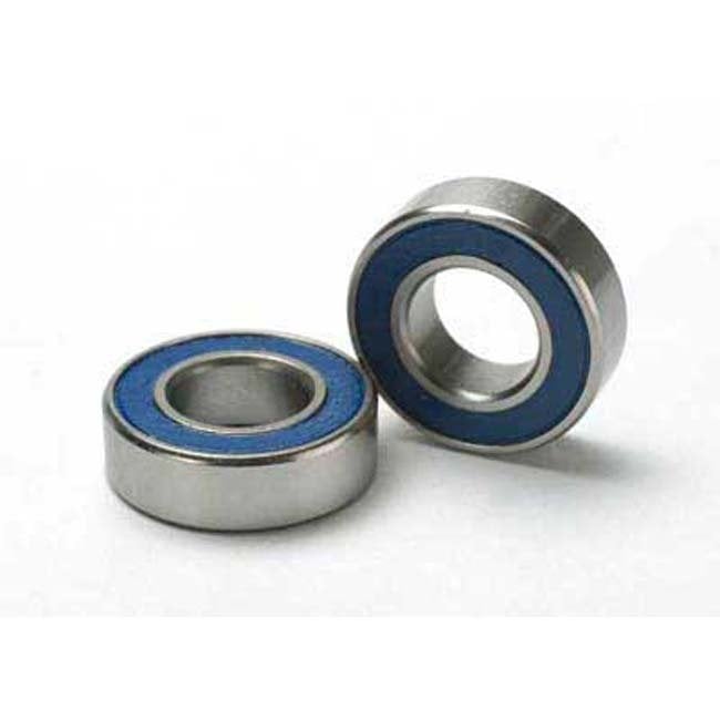 TRX-5118 Traxxas Ball bearings, blue rubber sealed (8x16x5mm) (2)