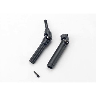 TRX - Traxxas TRX-7151 Traxxas Driveshaft assembly (1) left or right (fully assembled, ready to install)/ 3x10mm screw pin (1)