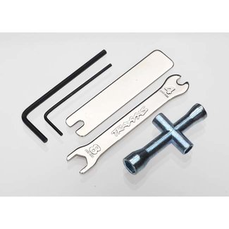 TRX - Traxxas TRX-2748X Traxxas Tool Set (1.5mm &2.5mm allens/ 4-way lug, 8mm &4mm wrench & U-joint wrenches)