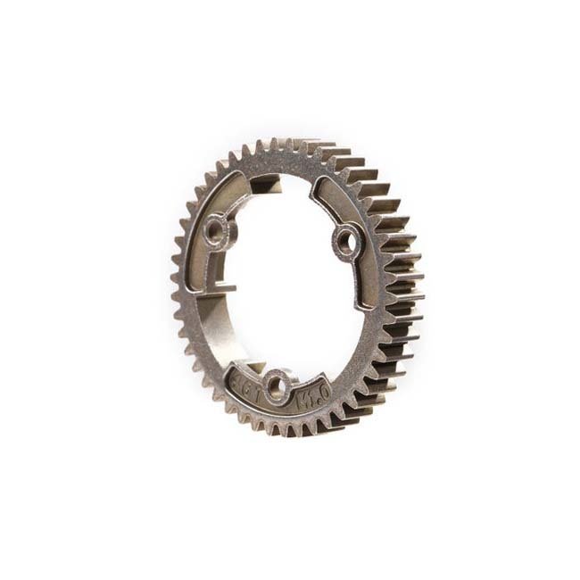 TRX-6447R Traxxas Spur gear, 46-tooth, steel (wide-face, 1.0 metric pitch)