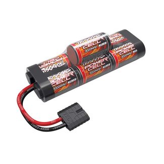 TRX - Traxxas TRX-2926X Traxxas Battery, Power Cell, 3000mAh (NiMH, 7-C hump, 8.4V)