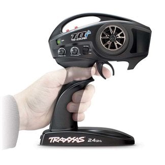 TRX - Traxxas TRX-6509R Traxxas TQi 2.4 GHz High Output radio system, 2-channel, Traxxas Link™ enabled, TSM (2-ch transmitter, 5-ch micro receiver)