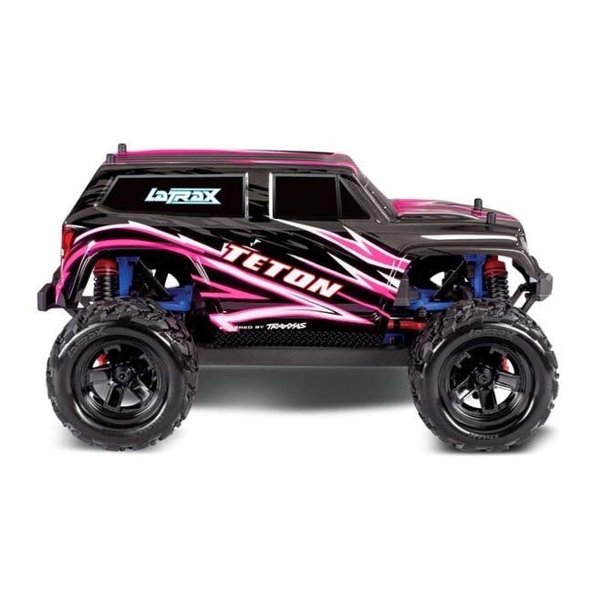 TRX-76054-5-PINK LaTrax Teton: 1/18 Scale 4WD Electric Monster Truck (Pink)