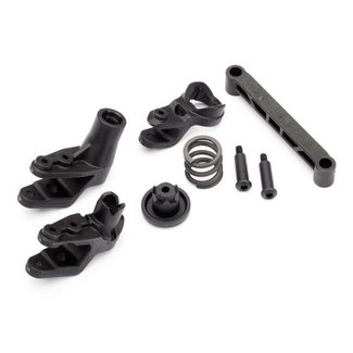 TRX - Traxxas TRX-8946 Traxxas Steering bellcranks/ bellcrank support/ servo saver/ servo saver spring/ draglink/ 3x20mm shoulder screws (2)