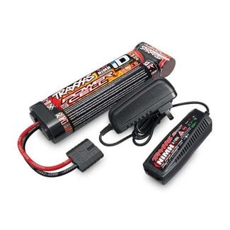 TRX - Traxxas TRX-2983 Traxxas Battery/charger completer pack (includes #2969 2-amp NiMH peak detecting AC charger (1), #2923X 3000mAh 8.4V 7-cell NiMH battery (1))