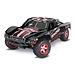 TRX - Traxxas TRX-70054-1-MIKE Traxxas Slash: (Blk / Mike) 1/16-Scale Pro 4WD Short Course Racing Truck with TQ 2.4GHz radio