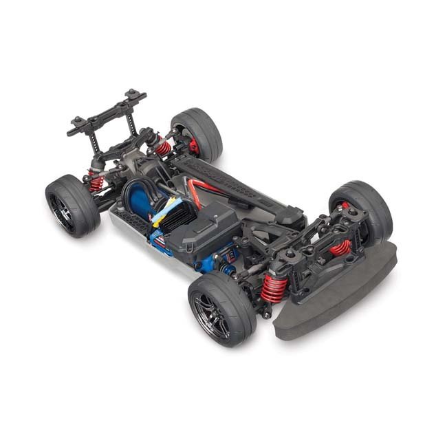 TRX-83076-4 Traxxas 4-Tec® 2.0 VXL: 1/10 Scale AWD Chassis with TQi Traxxas 2.4GHz Radio System & TSM