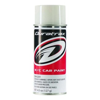 DTX - Duratrax DTX-DTXR4251 Duratrax Polycarb Spray Bright White 4.5 oz