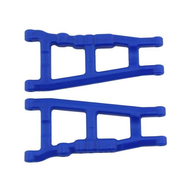 RPM-80705 RPM RC Front or Rear A-Arms for Slash 4x4,  Stampede 4x4, Rustler 4x4, Hoss 4x4 -Blue (1 pair)