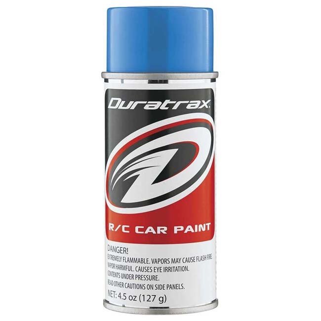 DTX-DTXR4253 Duratrax Polycarb Spray Light Blue 4.5oz