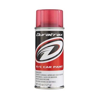 DTX - Duratrax DTX-DTXR4271 Duratrax Polycarb Spray Candy Red 4.5 oz