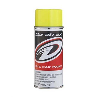 DTX - Duratrax DTX-DTXR4279 Duratrax Polycarb Spray Fluorescent Yellow 4.5 oz