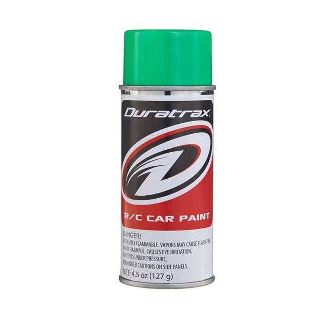 DTX-DTXR4281 Duratrax Polycarb Spray Fluorescent Green 4.5 oz