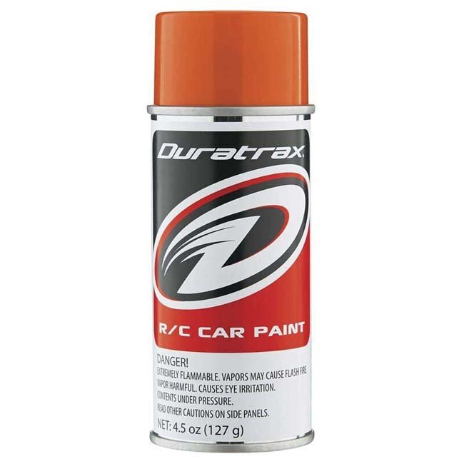 DTX-DTXR4296 Duratrax Polycarb Spray Candy Orange 4.5oz