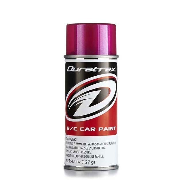 DTX-DTXR4267 Duratrax Polycarb Spray, Metallic Burgundy, 4.5 oz