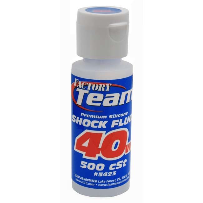 ASC-5423 ASSOCIATED 40Wt Silicone Shock Oil, 2 Oz