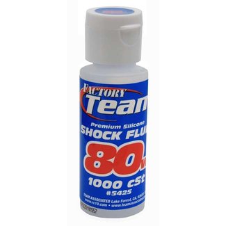 ASC - Associated Electrics ASC-5425 ASSOCIATED 80Wt Silicone Shock Oil, 2 Oz