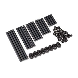 TRX - Traxxas TRX-8940X Suspension pin set, complete (hardened steel), 4x64mm (4), 4x22mm (4), 4x38mm (4), 4x33mm (4), 4x47mm (4)/ 3x8mm BCS (14)/ 3x6mm BCS (4)/ retainers (8)