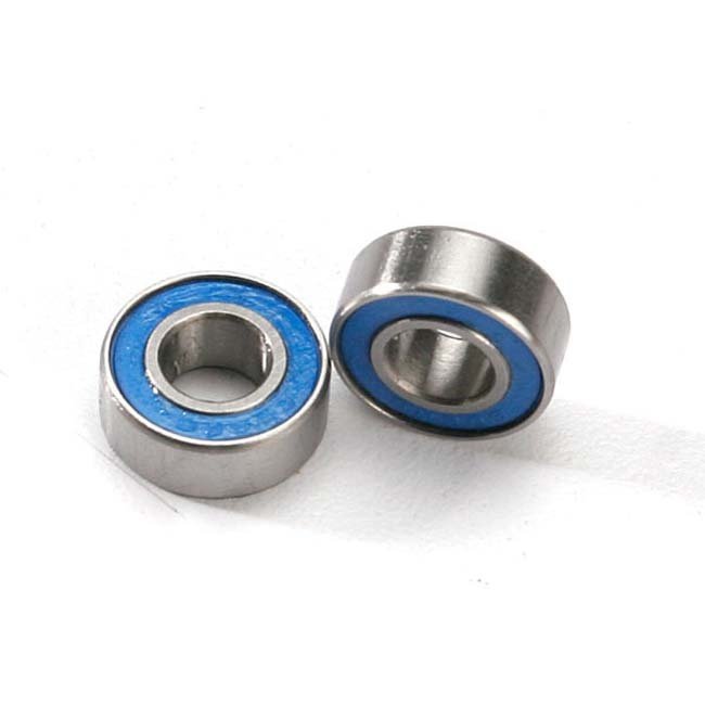 TRX-5180 Traxxas Ball bearings, blue rubber sealed (6x13x5mm) (2)