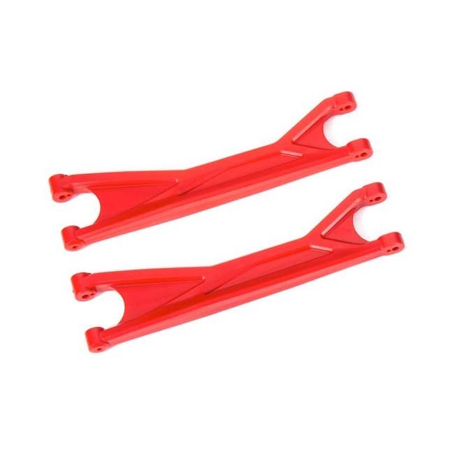 TRX-7892R Traxxas Suspension arms, upper, red (left or right, front or rear) (2) (for use with #7895 X-Maxx® WideMaxx® suspension kit)