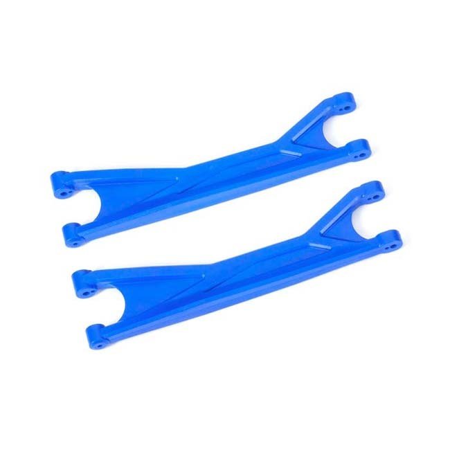 TRX-7892X Traxxas Suspension arms, upper, blue (left or right, front or rear) (2) (for use with #7895 X-Maxx® WideMaxx® suspension kit)