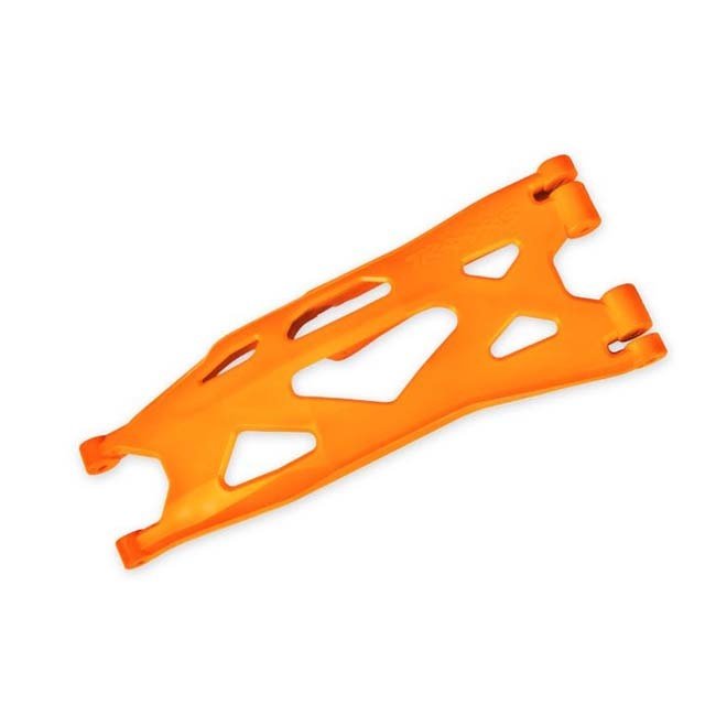 TRX-7893T Traxxas Suspension arm, lower, orange (1) (right, front or rear) (for use with #7895 X-Maxx® WideMaxx® suspension kit)
