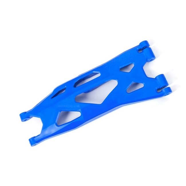 TRX-7893X Traxxas Suspension arm, lower, blue (1) (right, front or rear) (for use with #7895 X-Maxx® WideMaxx® suspension kit)